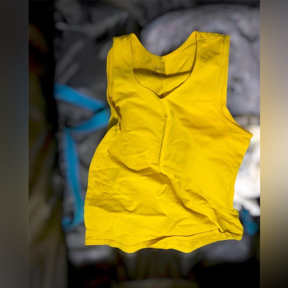 Yellow Women's Tank Top - Classic Sleeveless Tee